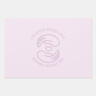 ラッピング紙クラフトと愛 ラッピングペーパーシート