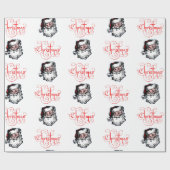 ラッピング紙クリスマス ラッピングペーパー (フラット)