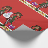 ラッピング紙クリスマス ラッピングペーパー (角)