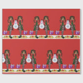 ラッピング紙クリスマス ラッピングペーパー (フラット)