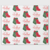 ラッピング紙クリスマス ラッピングペーパー (フラット)