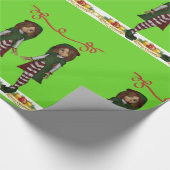 ラッピング紙クリスマス ラッピングペーパー (角)