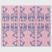 ラッピング紙クールジラフィ ラッピングペーパー (フラット)