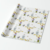 ラッピング紙ゴルファー ラッピングペーパー (アンロールド)