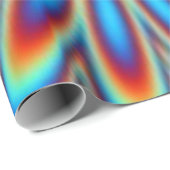 ラッピング紙サイケデリック- Art Flower ラッピングペーパー (ロールコーナー)