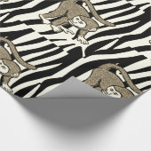 ラッピング紙サル ラッピングペーパー (角)