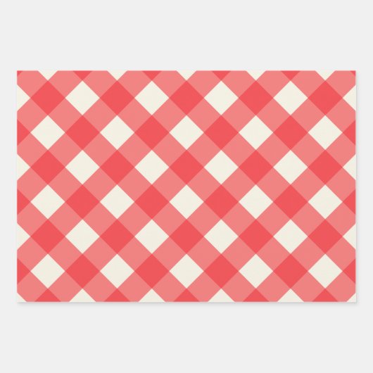 ラッピング紙シーかわいらしト素朴な国スタイル ラッピングペーパーシート (正面)