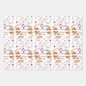 ラッピング紙シーツ感謝祭 ラッピングペーパーシート (正面2)