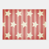 ラッピング紙シートアメリカンラスティックスタイル ラッピングペーパーシート (正面)