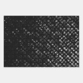 ラッピング紙シートセット結晶きらきら光る層 ラッピングペーパーシート (正面2)