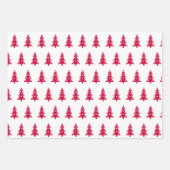 ラッピング紙シートセモダンットクリスマスツリー ラッピングペーパーシート (正面3)