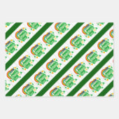 ラッピング紙シートハッピーバースデーセントパトリック ラッピングペーパーシート (正面3)