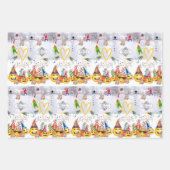 ラッピング紙シートメリークリスマス誕生日 ラッピングペーパーシート (正面3)