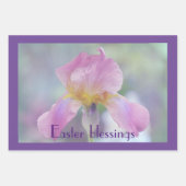 ラッピング紙シート3イースターアイリスパステル ラッピングペーパーシート (正面3)