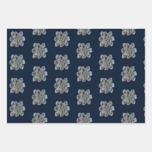 ラッピング紙シート3 oyster artデザイン ラッピングペーパーシート (正面3)