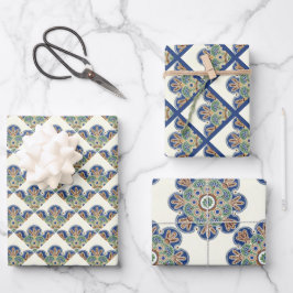 ラッピング紙シート、3セット ラッピングペーパーシート