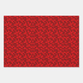 ラッピング紙シート「Pixelpattern」 Var03 ラッピングペーパーシート (正面3)