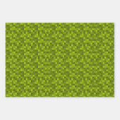ラッピング紙シート「Pixelpattern」 Var03 ラッピングペーパーシート (正面2)