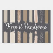 ラッピング紙シ保ートitハンサム ラッピングペーパーシート (正面2)