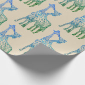 ラッピング紙ジラフェスアート ラッピングペーパー (角)