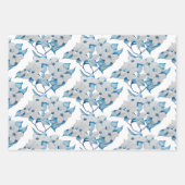 ラッピング紙セットのハナミズキ ラッピングペーパーシート (正面2)