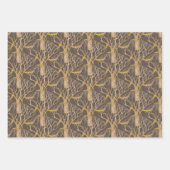 ラッピング紙セットの晩秋 ラッピングペーパーシート (正面2)