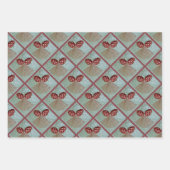 ラッピング紙セット3枚ピネコン ラッピングペーパーシート (正面3)