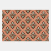 ラッピング紙セット3枚 ラッピングペーパーシート (正面2)