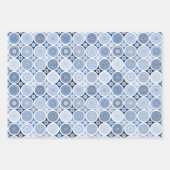 ラッピング紙セット3枚bohoスタイルデザイン ラッピングペーパーシート (正面)