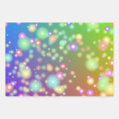 ラッピング紙セット – ホタル&フェアリーライト ラッピングペーパーシート (正面)