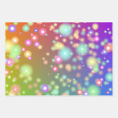 ラッピング紙セット – ホタル&フェアリーライト ラッピングペーパーシート (正面3)