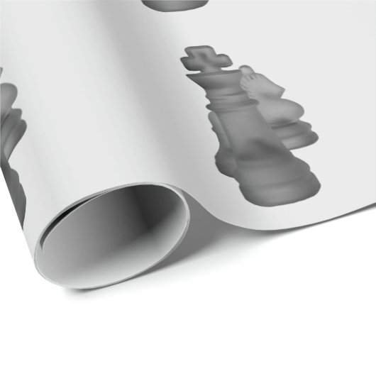 ラッピング紙チェス ラッピングペーパー (ロールコーナー)