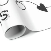 ラッピング紙チーズムーシーキスハッピーバースデー ラッピングペーパー (ロールコーナー)