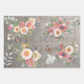 ラッピング紙デカップフラットシートセット3 ラッピングペーパーシート (正面)