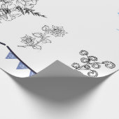 ラッピング紙ハヌカーモダンミニマリスト ラッピングペーパー (角)