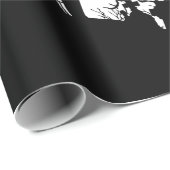 ラッピング紙ハロウィングラフィック幽霊のよく出るハウス ラッピングペーパー (ロールコーナー)