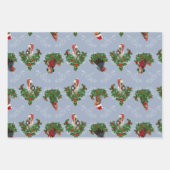 ラッピング紙フラットシートセット3 "セントシック" ラッピングペーパーシート (正面3)