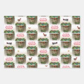 ラッピング紙フラットシートセット3 "セントシック" ラッピングペーパーシート (正面2)