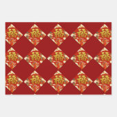 ラッピング紙フラットシートセット3 ラッピングペーパーシート (正面)