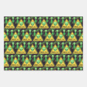 ラッピング紙フラットシートセット3 ラッピングペーパーシート (正面3)