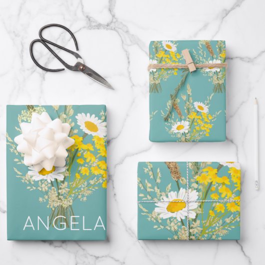 ラッピング紙フラットシートセット3 ラッピングペーパーシート (正面)