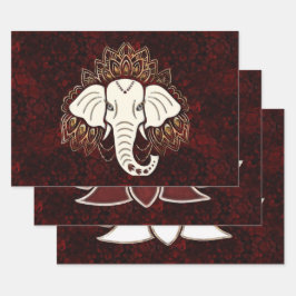 ラッピング紙フラットシートセット3 ラッピングペーパーシート