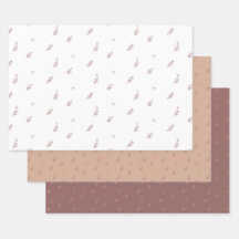 ラッピング紙フラットシートセット3