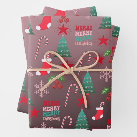 ラッピング紙フラットシートセット3 ラッピングペーパーシート (インサイチュ)