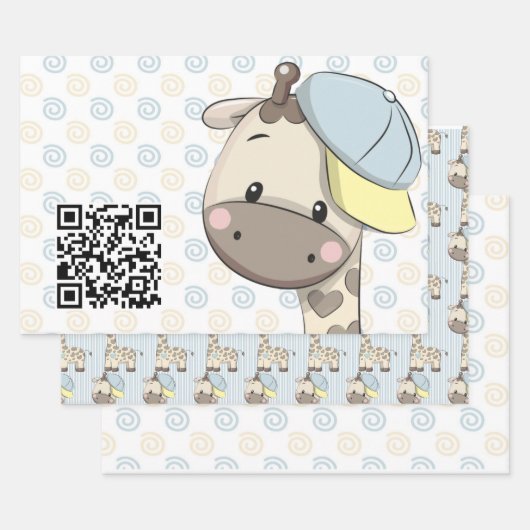 ラッピング紙フラットシートセット3 ラッピングペーパーシート (セット)