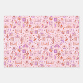 ラッピング紙フラットシートセット3 ラッピングペーパーシート (正面)