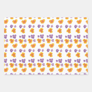 ラッピング紙フラットシートセット3 ラッピングペーパーシート