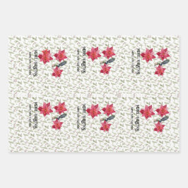 ラッピング紙フラットシートセット3 ラッピングペーパーシート