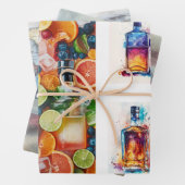 ラッピング紙フラットシートセット3 ラッピングペーパーシート (インサイチュ)