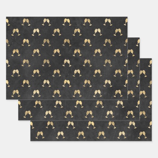 ラッピング紙フラットシートセット3 ラッピングペーパーシート (セット)